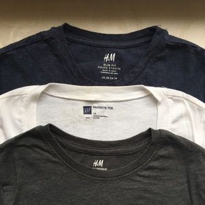 Bundle of 3 Basic T’s XS